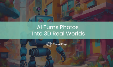AI Turns Photos Into 3D Real Worlds