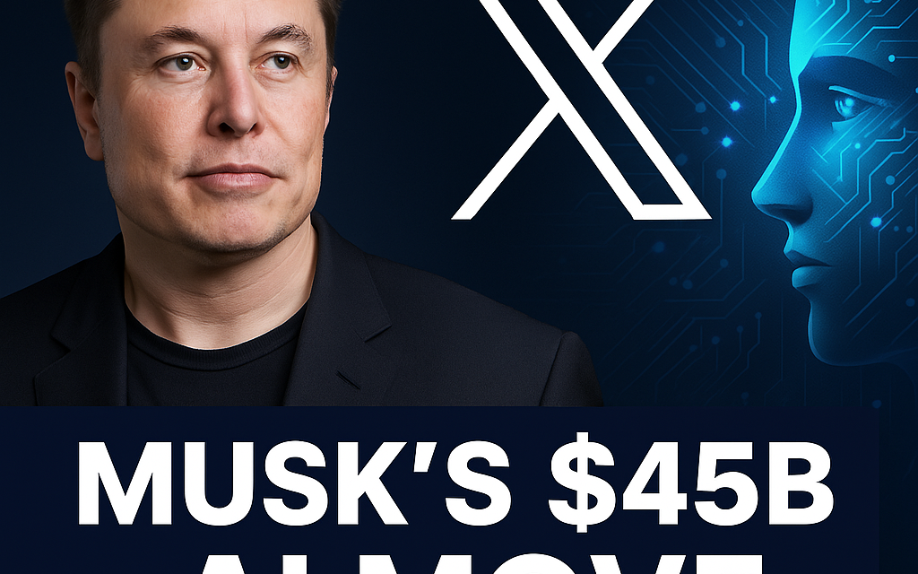 ☕🤖Elon Musk Just Bought X (Again) — But This Time for AI