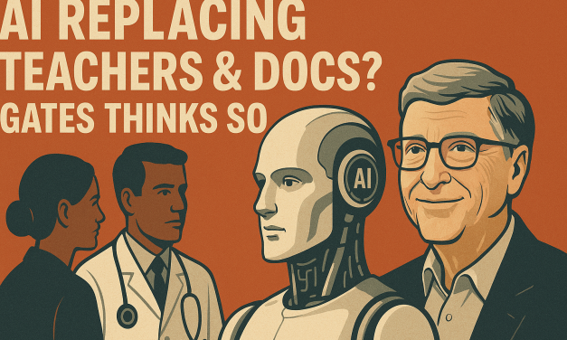 ☕🤖 AI Replacing Teachers & Docs? Gates Thinks So… + GPT-4o Upgrade