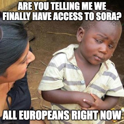 ☕🤖 OpenAI Sora Is Finally Available In Europe & UK!