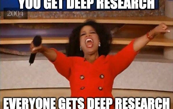 ☕🤖 OpenAI Brings ChatGPT Deep Research Lite to Every Tier