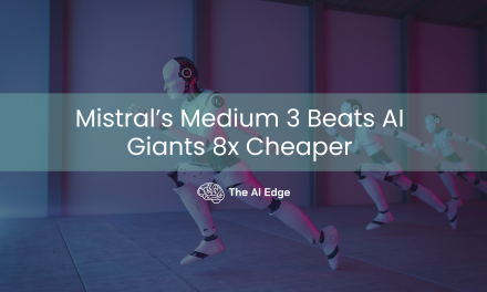 Mistral’s Medium 3 Beats AI Giants; 8x Cheaper