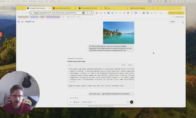 ☕🤖 Tutorial: How to Create the AI Image You Want – A Beginner’s Guide to Reverse Prompting