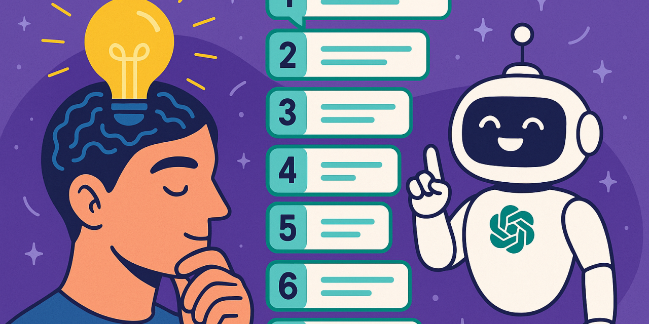 ☕🤖 Tutorial: 7 ChatGPT Prompts to Upgrade Your Thinking