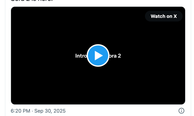 ☕🤖 OpenAI Drops Sora 2 and a TikTok Rival