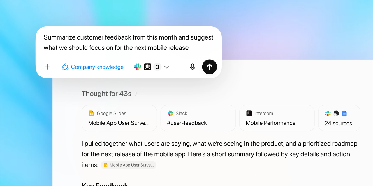 ☕🤖 ChatGPT Can Now Understand Your Entire Company