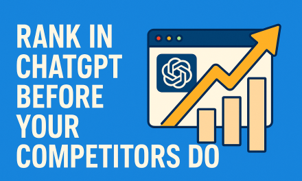 ☕🤖 Tutorial: Rank in ChatGPT Before Your Competitors Do