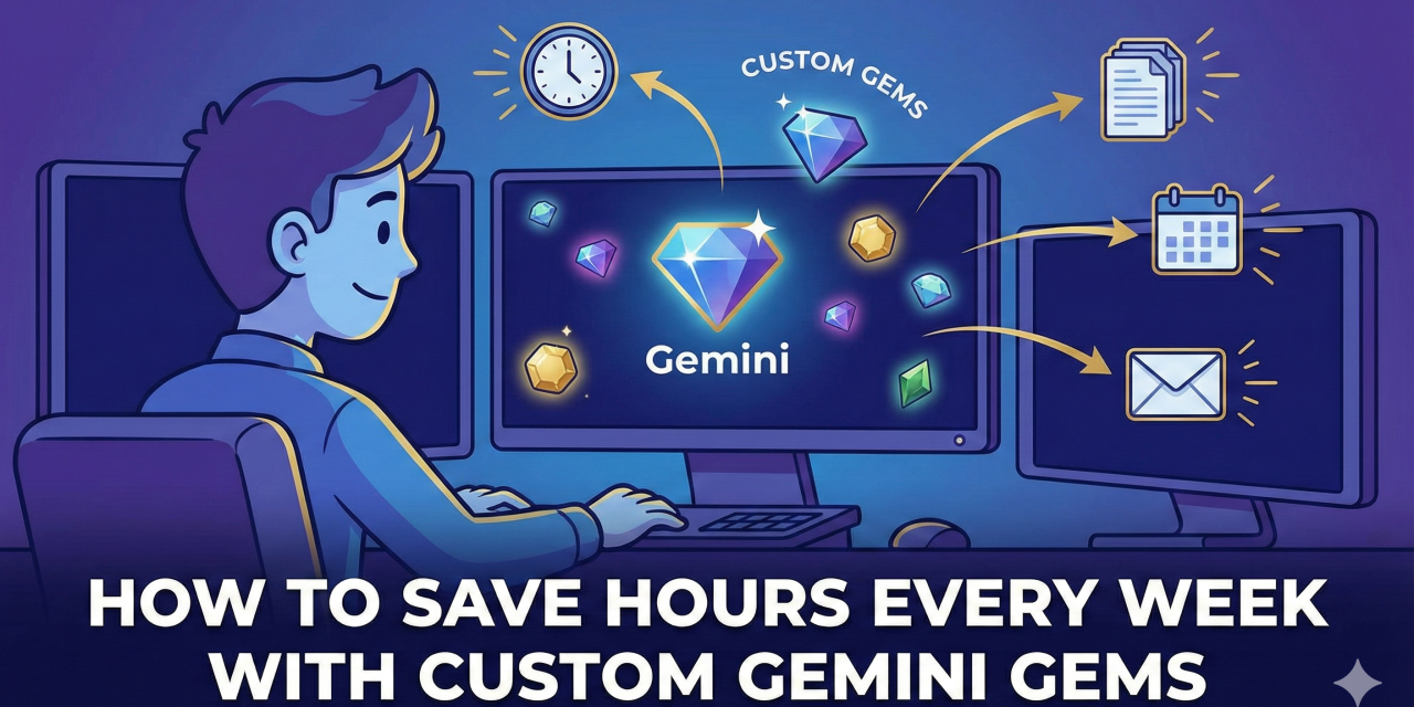☕🤖 Tutorial: How To Save Hours Every Week With Custom Gemini Gems
