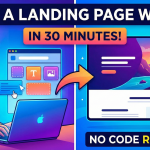 ☕🤖 Tutorial: From Idea to Live Landing Page in 30 Minutes With AI