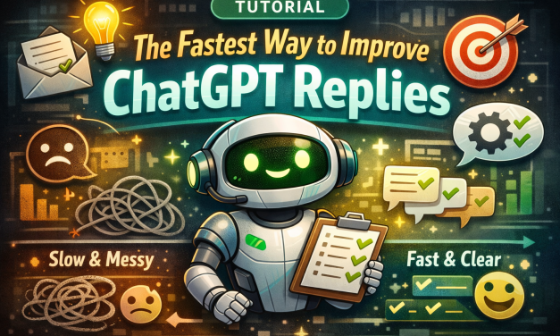☕🤖 Tutorial: The Fastest Way to Improve ChatGPT Replies