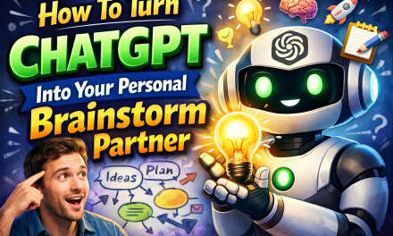 ☕🤖 Tutorial: How To Turn ChatGPT Into Your Personal Brainstorm Partner
