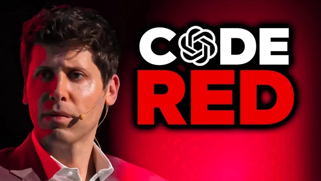 ☕🤖 OpenAI Declares “Code Red🚨” (New Leak)