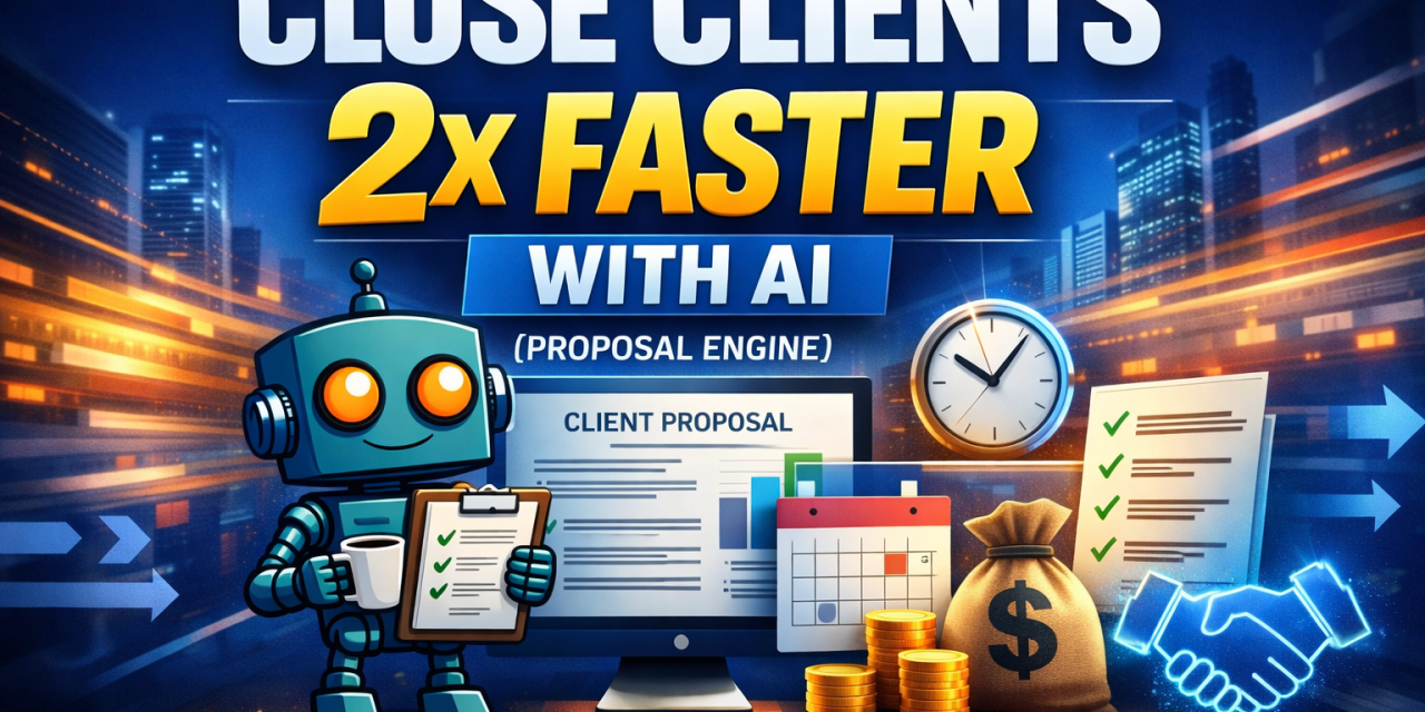 ☕🤖Tutorial: Close Clients 2x Faster With AI (Proposal Engine)