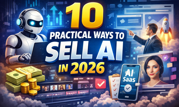 ☕🤖 Tutorial: 10 Practical Ways to Sell AI in 2026