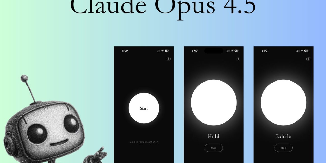 Vibe coding a mobile app with Claude Opus 4.5