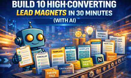 ☕🤖 Tutorial: Build 10 High-Converting Lead Magnets in 30 Minutes (With AI)