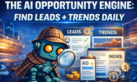☕🤖Tutorial: The AI Opportunity Engine: Find Leads + Trends Daily