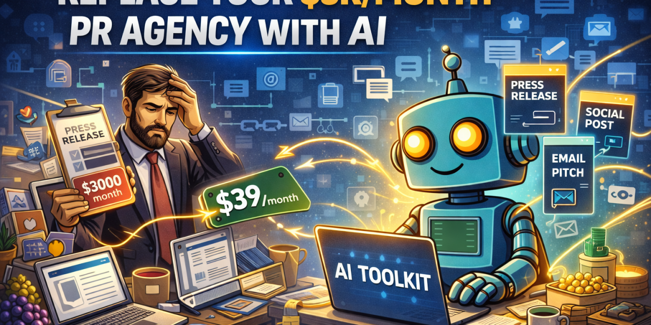 ☕🤖Tutorial: Replace your $3K/month PR Agency with AI