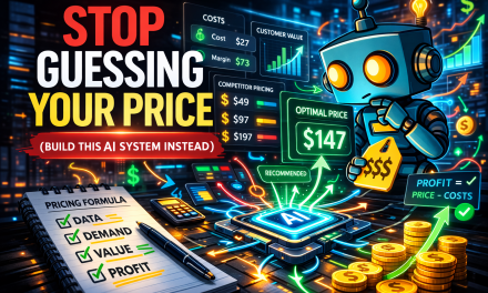 ☕🤖Tutorial: Stop Guessing Your Price (Build This AI System Instead)