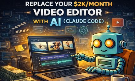 ☕🤖 Tutorial: Replace Your $2K/month Video Editor With AI (Claude Code)