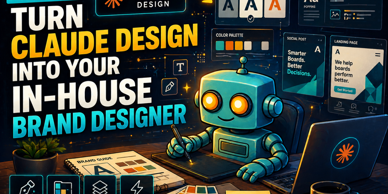 ☕🤖Tutorial: Turn Claude Design Into Your In-House Brand Designer