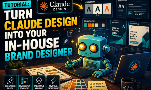 ☕🤖Tutorial: Turn Claude Design Into Your In-House Brand Designer