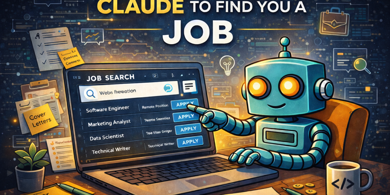 ☕🤖Tutorial: How To Get Claude To Find You a Job