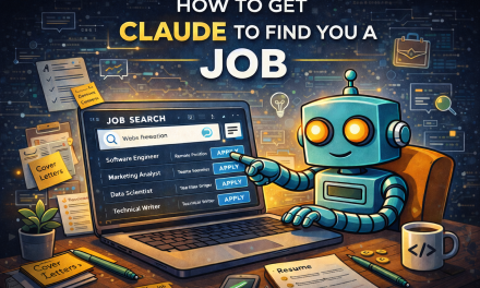 ☕🤖Tutorial: How To Get Claude To Find You a Job
