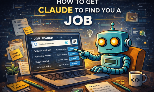 ☕🤖Tutorial: How To Get Claude To Find You a Job