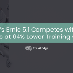 Baidu’s Ernie 5.1 Competes with Top Rivals at 94% Lower Training Cost