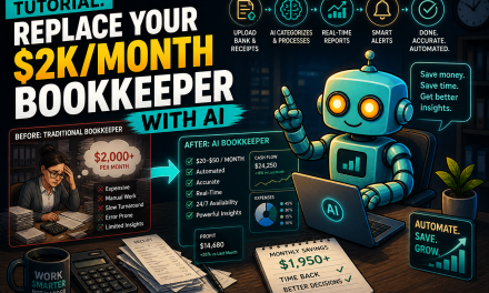☕🤖 Tutorial: Replace your $2K/month Bookkeeper with AI