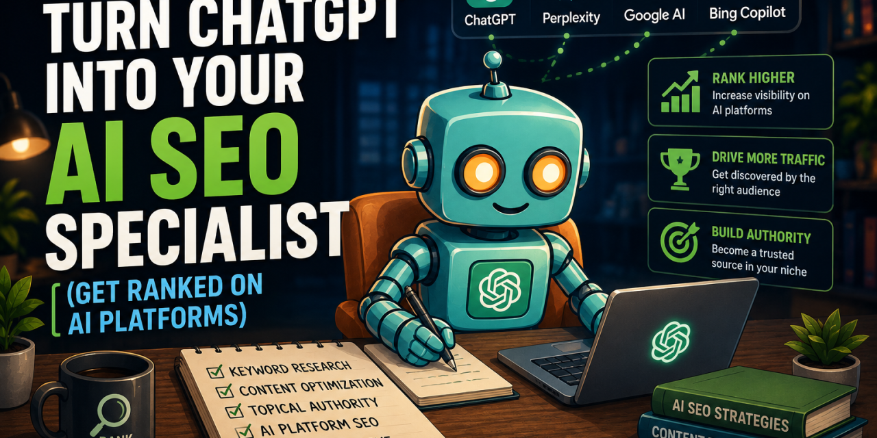 ☕🤖Tutorial: Turn ChatGPT Into Your AI SEO Specialist (Get Ranked on AI Platforms)