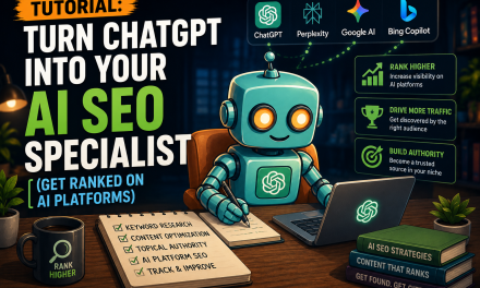 ☕🤖Tutorial: Turn ChatGPT Into Your AI SEO Specialist (Get Ranked on AI Platforms)