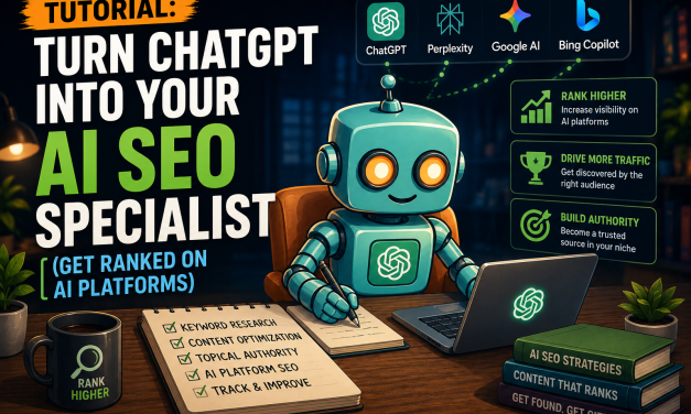 ☕🤖Tutorial: Turn ChatGPT Into Your AI SEO Specialist (Get Ranked on AI Platforms)