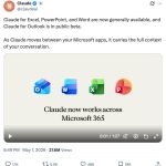 ☕🤖 Claude AI Just Moved Into Excel, PowerPoint, and Word!