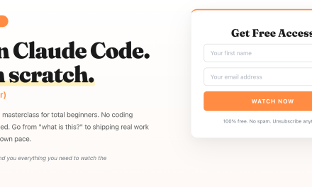 Free Claude Code Masterclass for Beginners