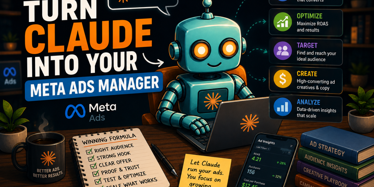 ☕🤖 Tutorial: How To Turn Claude Into Your Meta Ads Manager