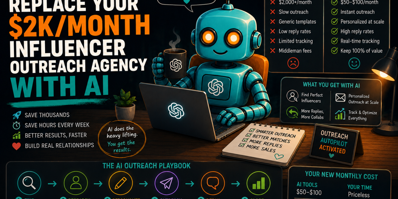 ☕🤖Tutorial: Replace Your $2K/month Influencer Outreach Agency With AI