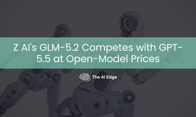 Z AI’s GLM-5.2 Competes with GPT-5.5 at Open-Model Prices