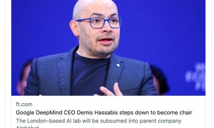 ☕🤖 The End of an Era: Google DeepMind Gets a New CEO