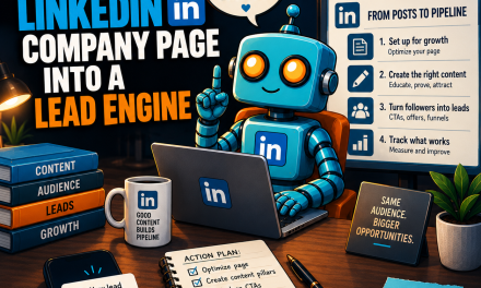 ☕🤖 Tutorial: Turn Your LinkedIn Company Page Into a Lead Engine