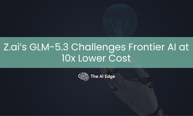 Z.ai’s GLM-5.3 Challenges Frontier AI at 10x Lower Cost