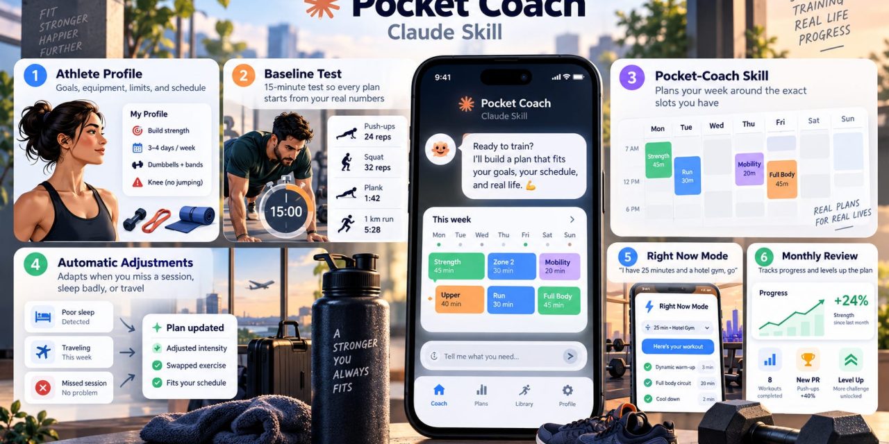☕🤖Tutorial: Replace Your $150/month Personal Trainer With a Claude Skill