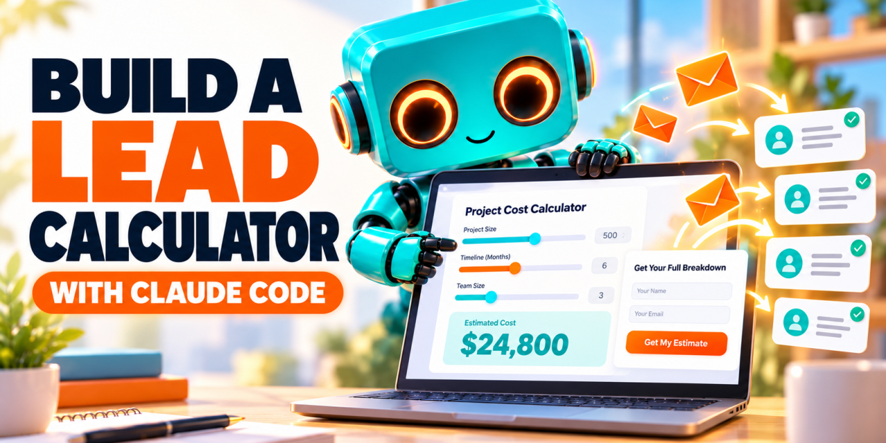 ☕🤖Tutorial: Build a Free Calculator That Brings You Leads With Claude Code